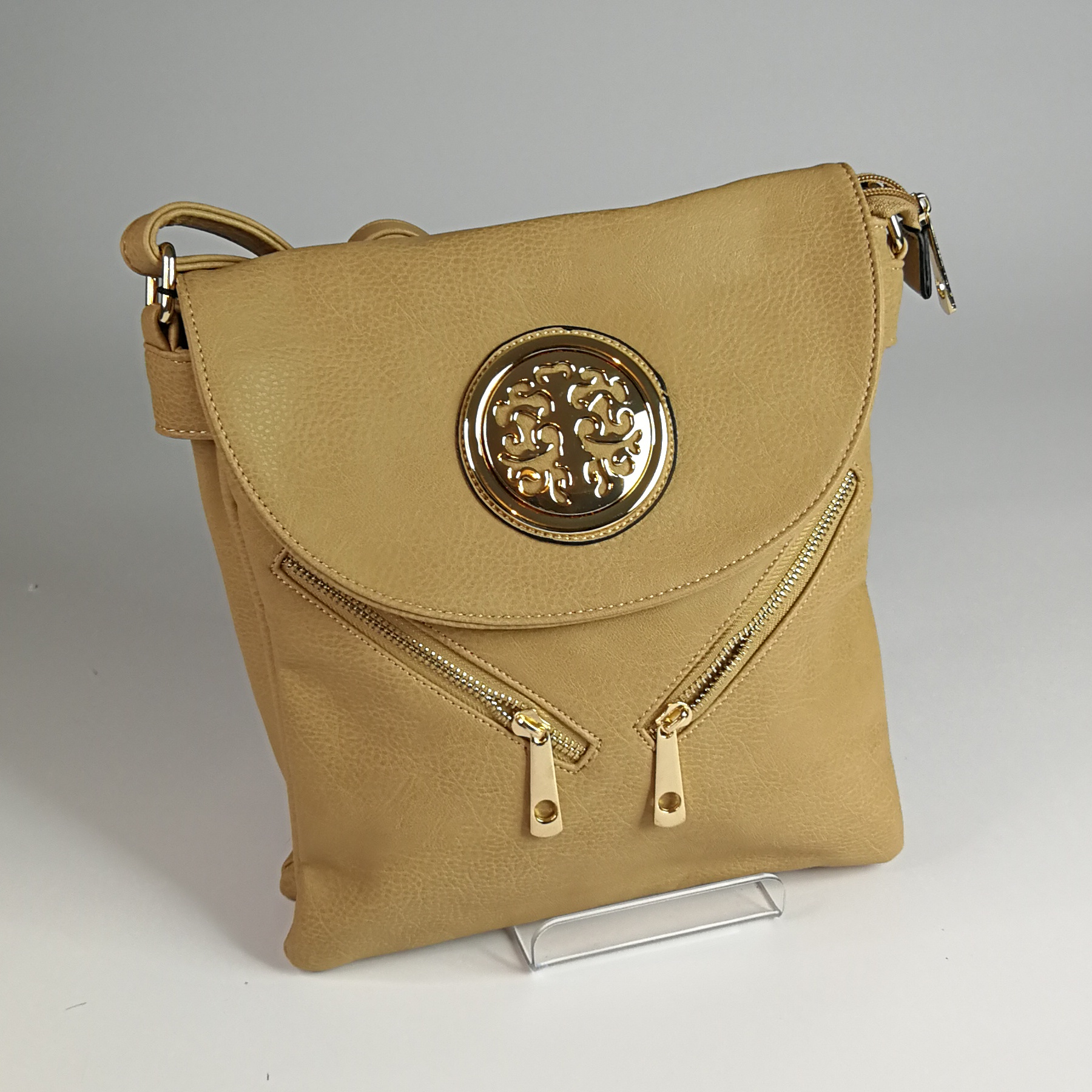 Arc Shoulder Bag - Handmade Women's Leather Handbag and Purse